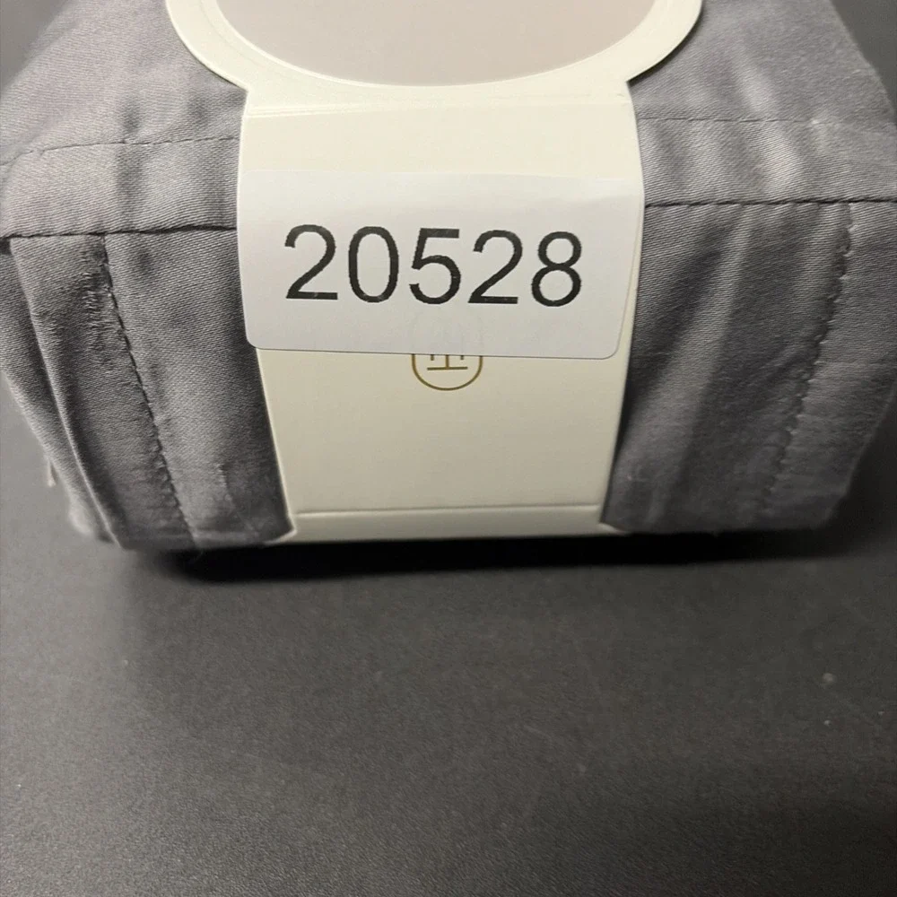 Full 400 Thread Count Performance Flat Sheet Dark Gray Threshold: Cotton 20528